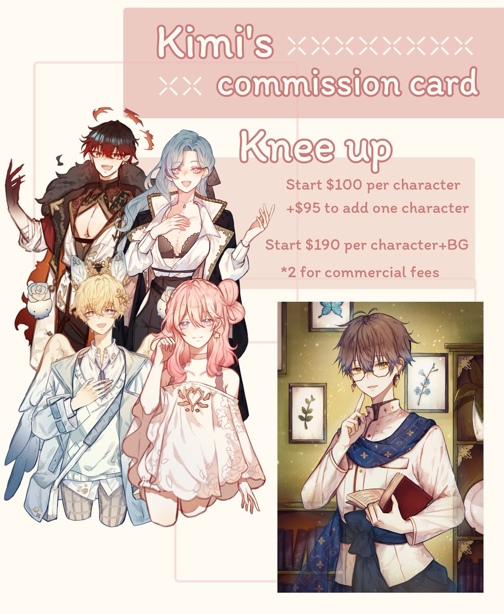 kimi247sleepy's tweet image. ❄️RT is much appreciated (`・ω・´)ゞ
I'll post all of my art service here! feel free to DM if you are interested in them /v\
*the slots for this month are open❄️
if I have new type of my commission I'll update here