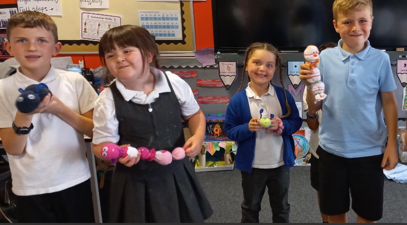 MNA_Year1's tweet photo. We have enjoyed making our own sock caterpillars in Year 1! We had lots of fun! 🐛 @morley_newlands https://t.co/LUR9Js8214