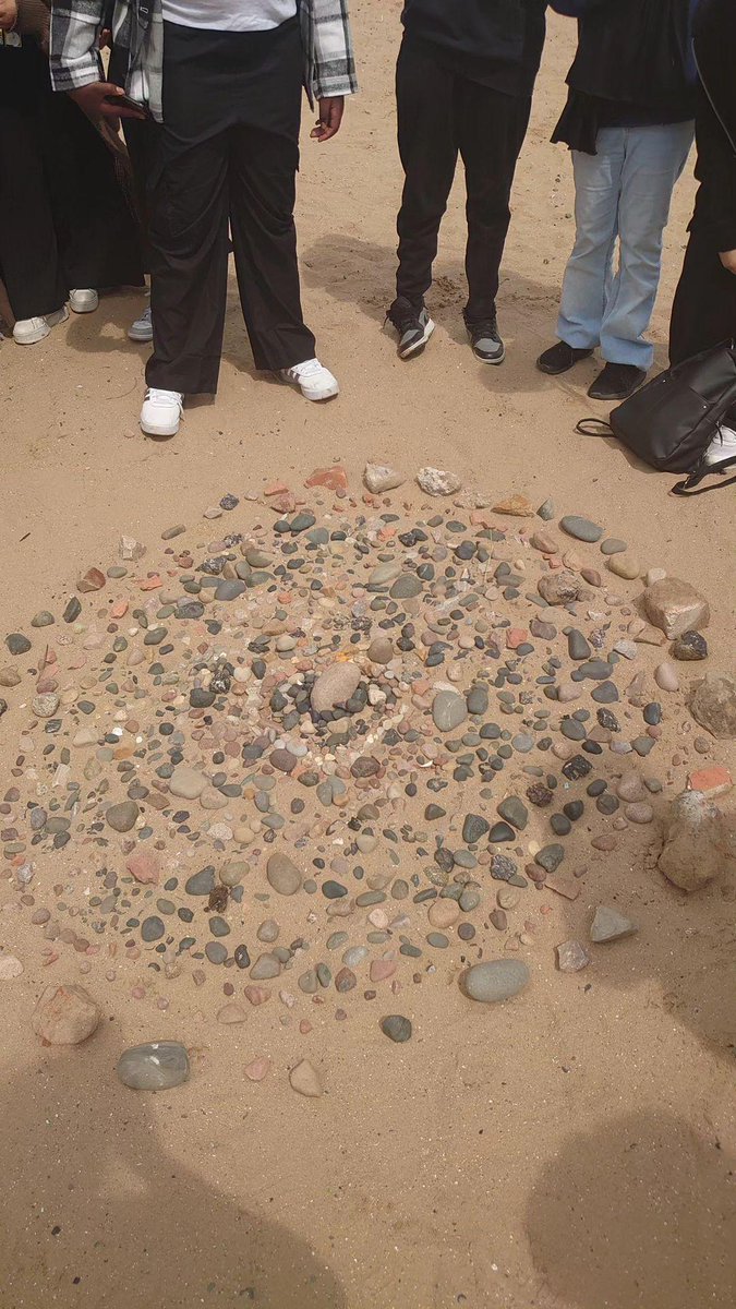 Another day, another beach trip. 

Our 270 inner city year 7s have had a fabulous time beach combing for evidence of animals and plants, learning bushcraft skills and creating artwork in the sand dunes. Fabulous organising <a href="/MissBAlderson/">Miss A</a>!