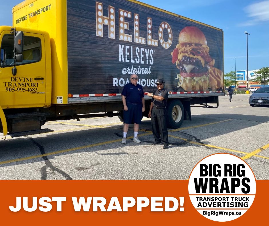 bigrigwraps's tweet photo. #JustWrapped @kelseys
We are thrilled to introduce the first of 3 trucks hitting our roadways for Kelseys Original Roadhouse π
#Bigrigwraps #Kelseys #Kelseysoriginalroadhouse #Truckadvertising #brandingdesign https://t.co/iD77a2Qw0b