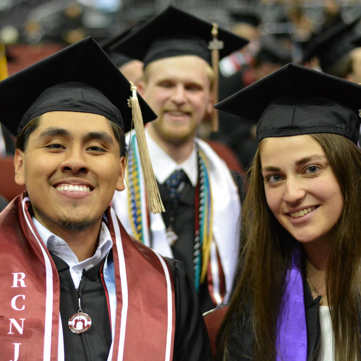 RamapoCollegeNJ's tweet photo. Let's reminisce together! Videos of our #RCNJ2023 Undergraduate and Graduate Programs Commencements are now live. #TBT https://t.co/IDNEmj7U3b https://t.co/UfQKwwsGSl
