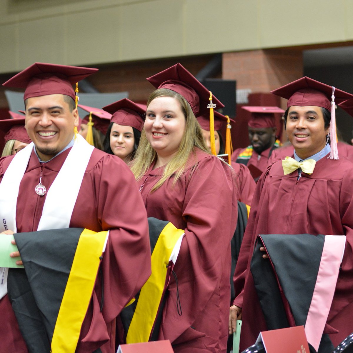 RamapoCollegeNJ's tweet photo. Let's reminisce together! Videos of our #RCNJ2023 Undergraduate and Graduate Programs Commencements are now live. #TBT https://t.co/IDNEmj7U3b https://t.co/UfQKwwsGSl