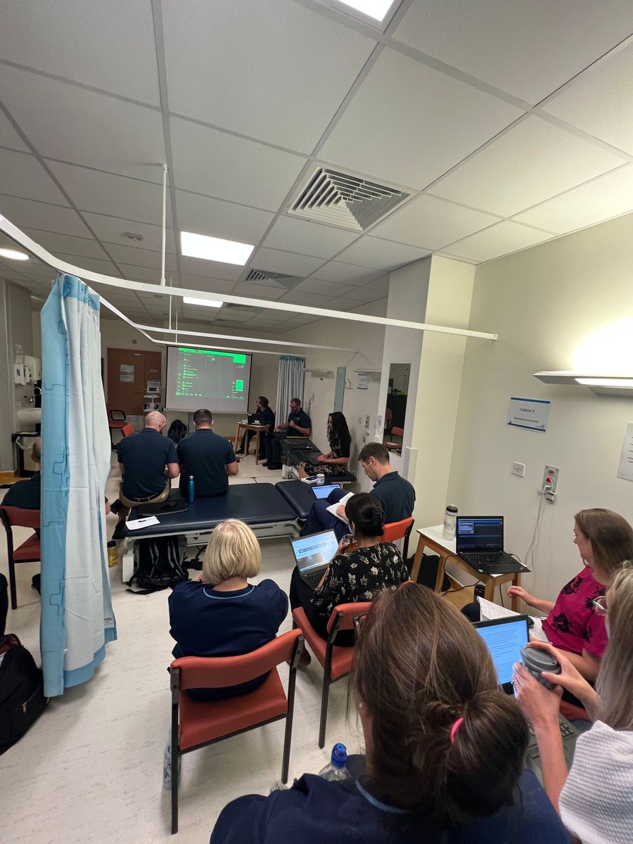 Matt Curtis (@mattcurtisxray) on Twitter photo <a href="/AndrewWindass/">Andrew Windass</a> and myself have just finished our 4th radiographer-physiotherapy interdisciplinary team meeting.
2 AHP teams having a chance to discuss cases (clinical examination & xrays findings) seen by FCPs and diagnosed by radiographers.
Every week is more interesting <a href="/AndrewWindass/">Andrew Windass</a> and myself have just finished our 4th radiographer-physiotherapy interdisciplinary team meeting.
2 AHP teams having a chance to discuss cases (clinical examination & xrays findings) seen by FCPs and diagnosed by radiographers.
Every week is more interesting