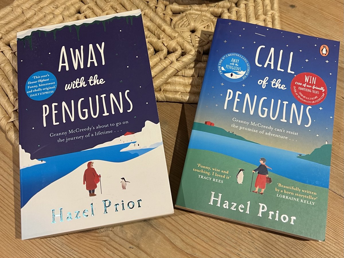 HazelPriorBooks's tweet photo. I'm thrilled to be donating 2 signed 🐧 novels to the Antarctica &amp; South Georgia Charity Auction. You can bid for them and many other gorgeous things here: https://t.co/cATKZx3Pna
#BookTwitter #books #readers #charity #penguins #Antarctica #readerscommunity
 @AntarcticHT https://t.co/XSiKJW3Bev