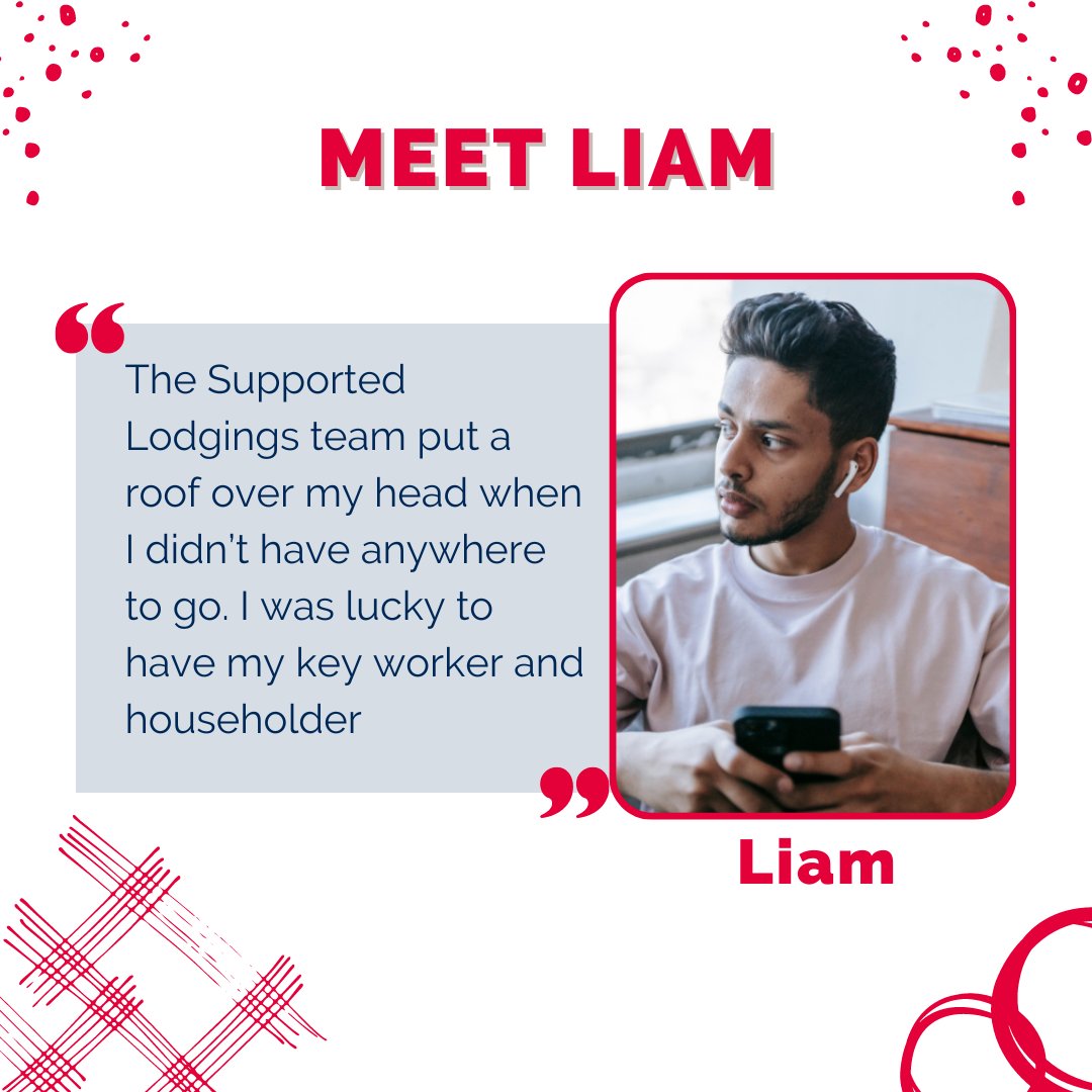 Do you have a spare room? Could you support a young person in your home? Supported Lodgings provides family style accommodation and support for young homeless people 🏡 Read more about Liam and find out how he has been supported by the service 👇 localsolutions.org.uk/meet-liam-from…