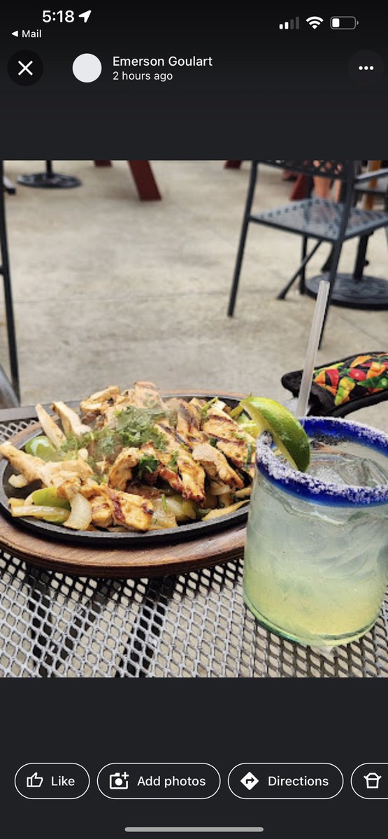 MexicanPotro's tweet image. This post is brought to you today by the words of the day “sunshine”, ahhh”, &amp;amp; “sizzle”. #patiolife #dinealfresco☀️ #eatlocalma #fajitasfordays #swizzleandsizzle #elpotromexicangrill