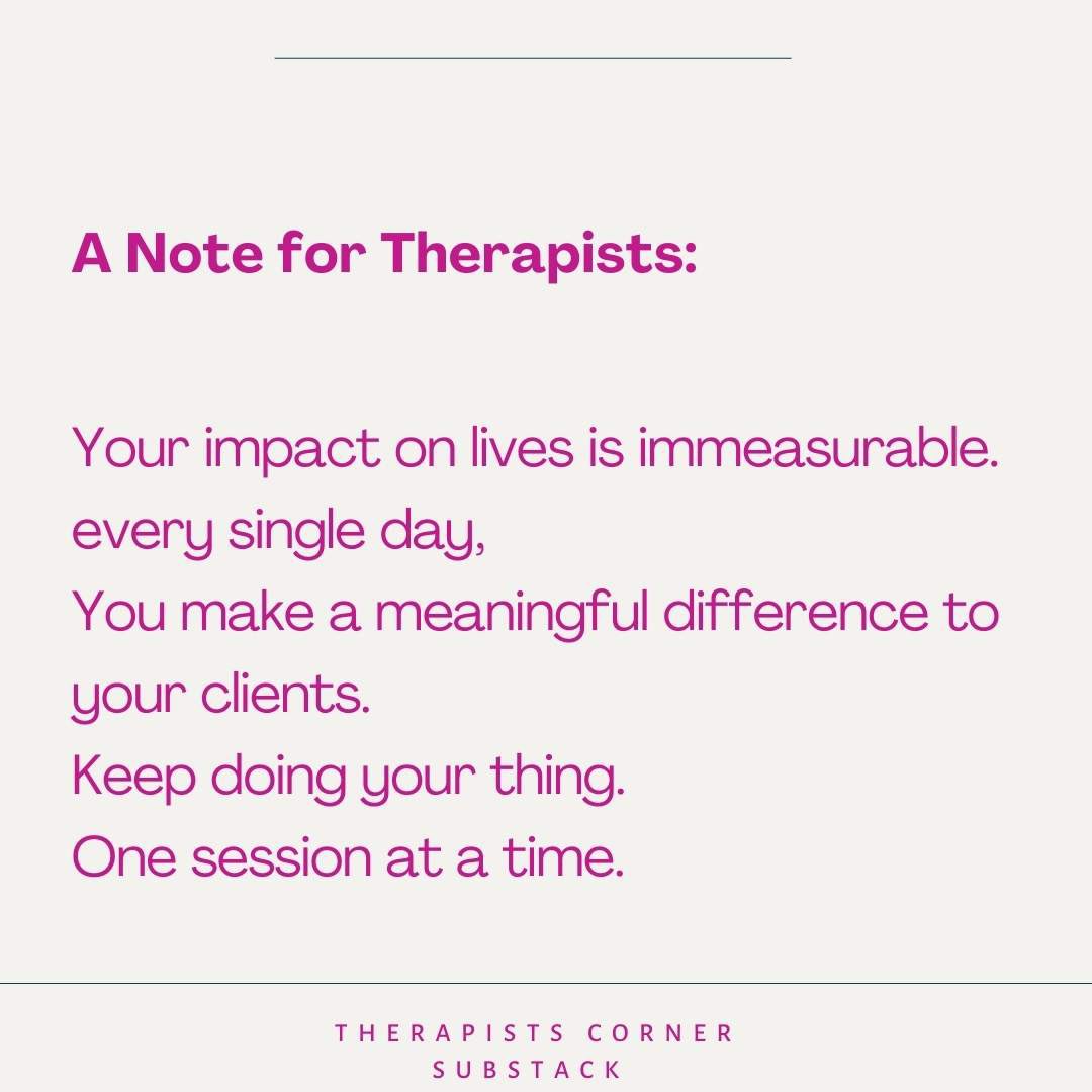 Here’s your reminder ✨ #therapists