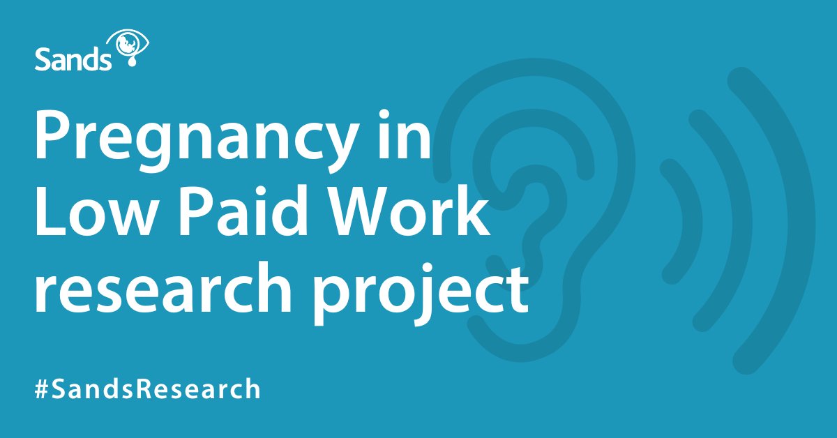 Join our Pregnancy in Low Paid Work research project.

We aim to improve the experiences of pregnant women &amp; individuals earning under £10.90/h

If you were pregnant in 2019 or later, contact Gabriella Stringer at g.stringer@qmul.ac.uk for 1h interview

#SandsResearch #BabyLoss