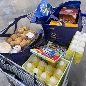 MayaMaya12145's tweet photo. Our groceries for the week, ready for you to shop 😺 https://t.co/Vg4RHsf3qW