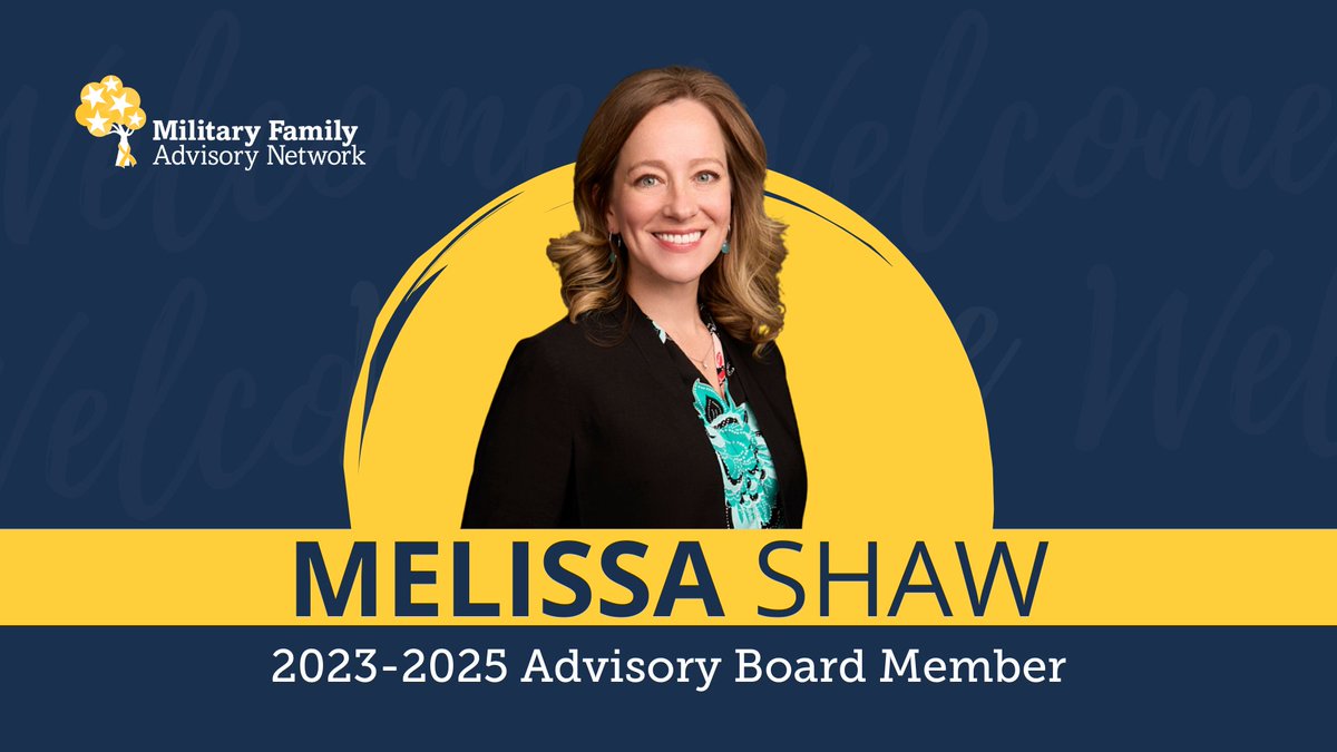 I am honored to join the <a href="/Mil_FANet/">Military Family Advisory Network (MFAN)</a> Advisory Board! This opportunity will allow me to amplify the voices of fellow military families to help inform the creation of resources &amp; solutions that will benefit our entire military community. #TeamMFAN Learn more: bit.ly/46HW4KT