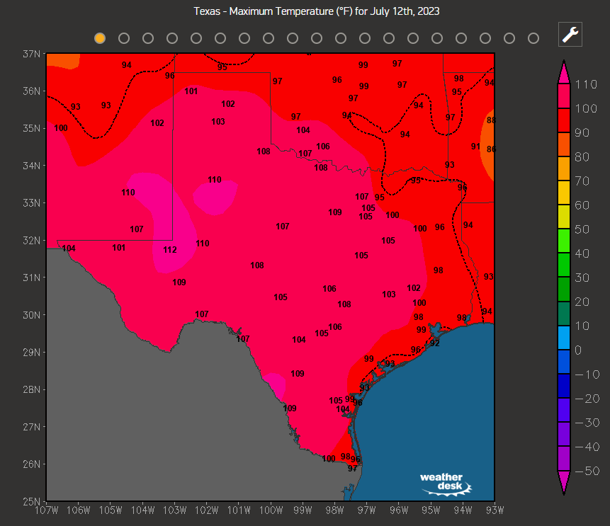 Maxar WeatherDesk on Twitter "Yesterday was the 4thhottest July day