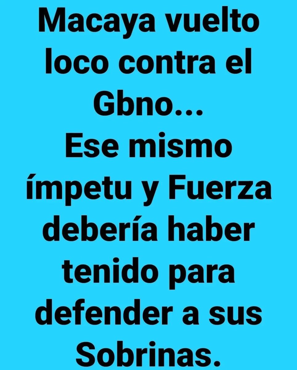 Vyckybetty's tweet photo. Macaya
Debería ser! https://t.co/f5OMvnE3SX