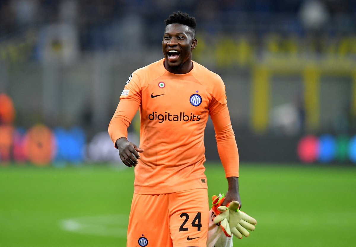 UnitedStandMUFC's tweet photo. 🚨 Talks are going as expected between #mufc and Inter in the Andre Onana deal. There’s optimism as both clubs are negotiating. [@FabrizioRomano] https://t.co/ojuxXCvpvl