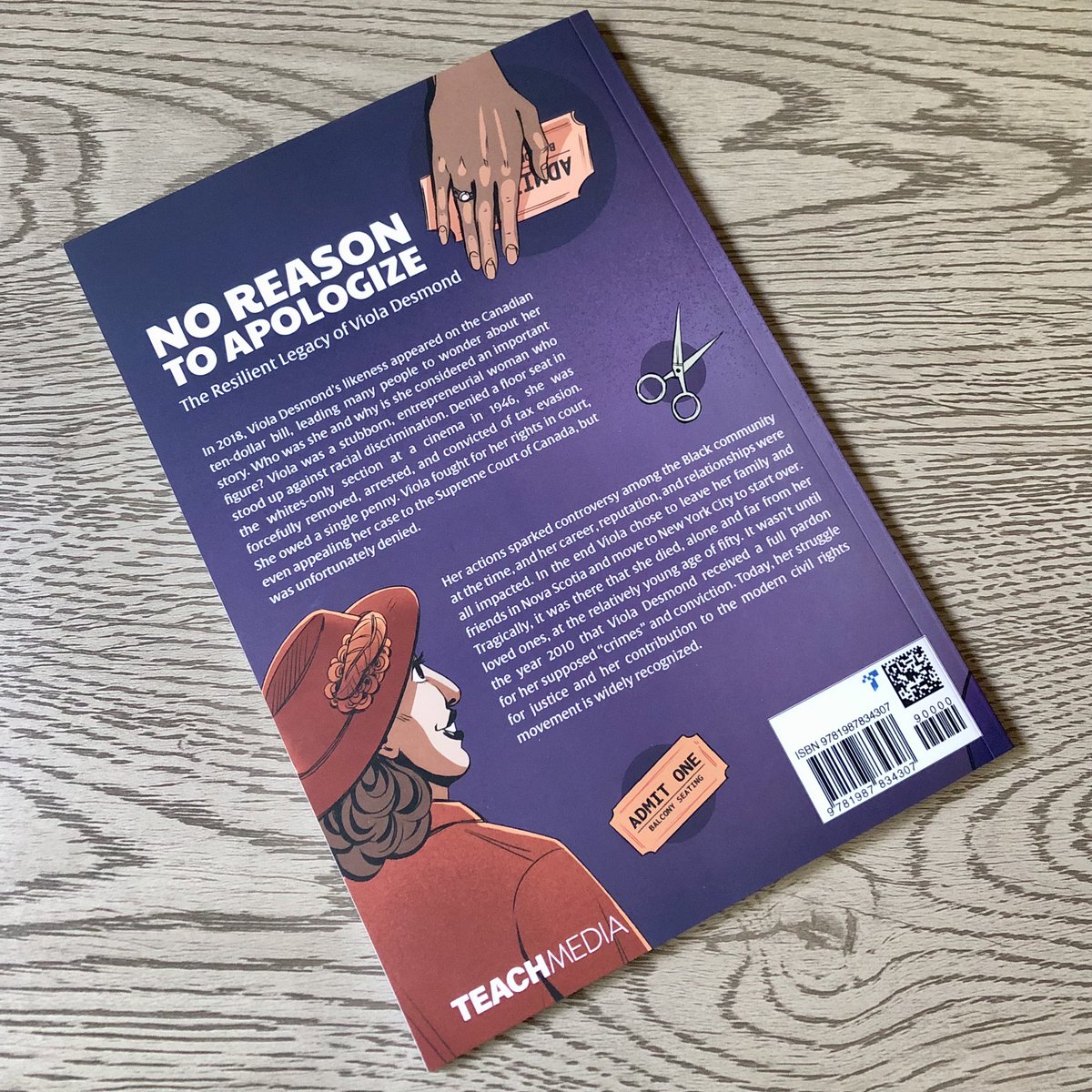 SpencerBMiller's tweet photo. Thank you to @teachmedia_co for sending me a copy of No Reason To Apologize and setting up discount code YACanada20 so everyone can save 20% when ordering at https://t.co/iSNGiA8p3f
Check out the book, it’s stunning!
Watch my full review: https://t.co/cvn6g2Tjlz https://t.co/Dq3tY08E1Q