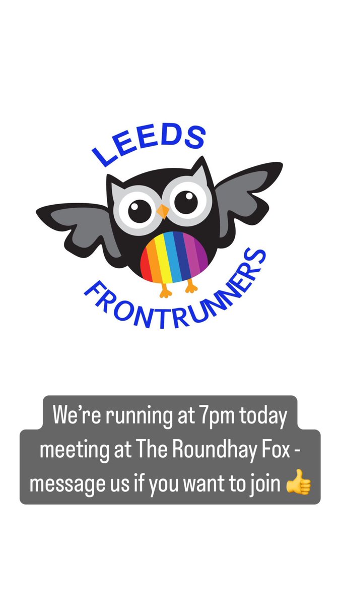 Leeds Frontrunners tweet media