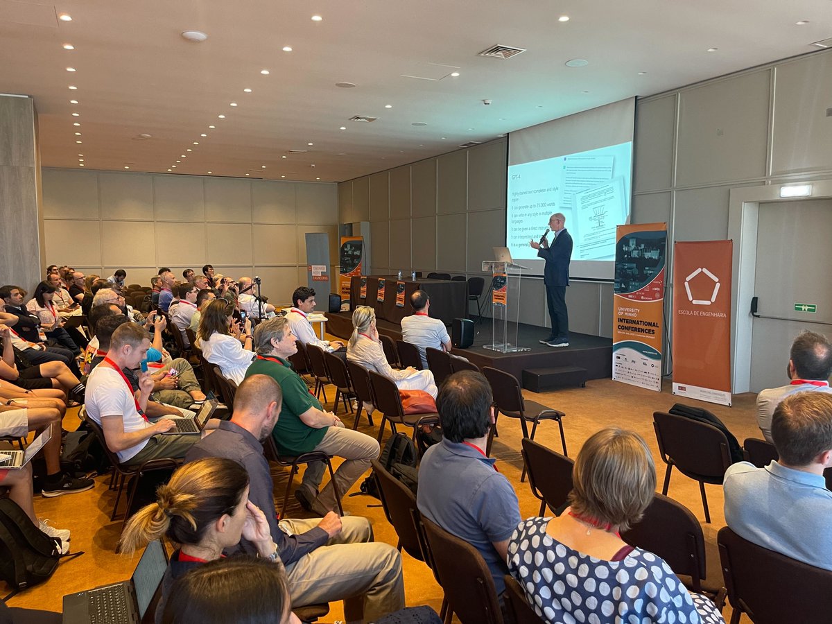 paams_events's tweet photo. 🗣️#PlenaryTalk | "Generative AI: Implications for Assessment and Learning" by Professor Mike Sharples, Institute of Educational Technology The Open University, UK.
He talks about how generative AI systems like ChatGPT are already disrupting education.
#PAAMSConference #PAAMS23 https://t.co/9VFmmJvbNT