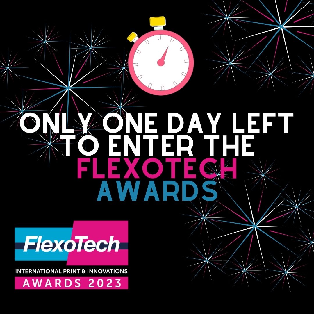 FlexoTechMag's tweet image. ⌛️⌛️ There&apos;s only one day left to enter the #flexotech awards!! 🏆🏆 Don&apos;t miss out. Having trouble entering on time? No problem either! Just email Will at will.c@whitmar.co.uk 👍 Entry form at bit.ly/FTAwardsEntry #flexo #print #industry