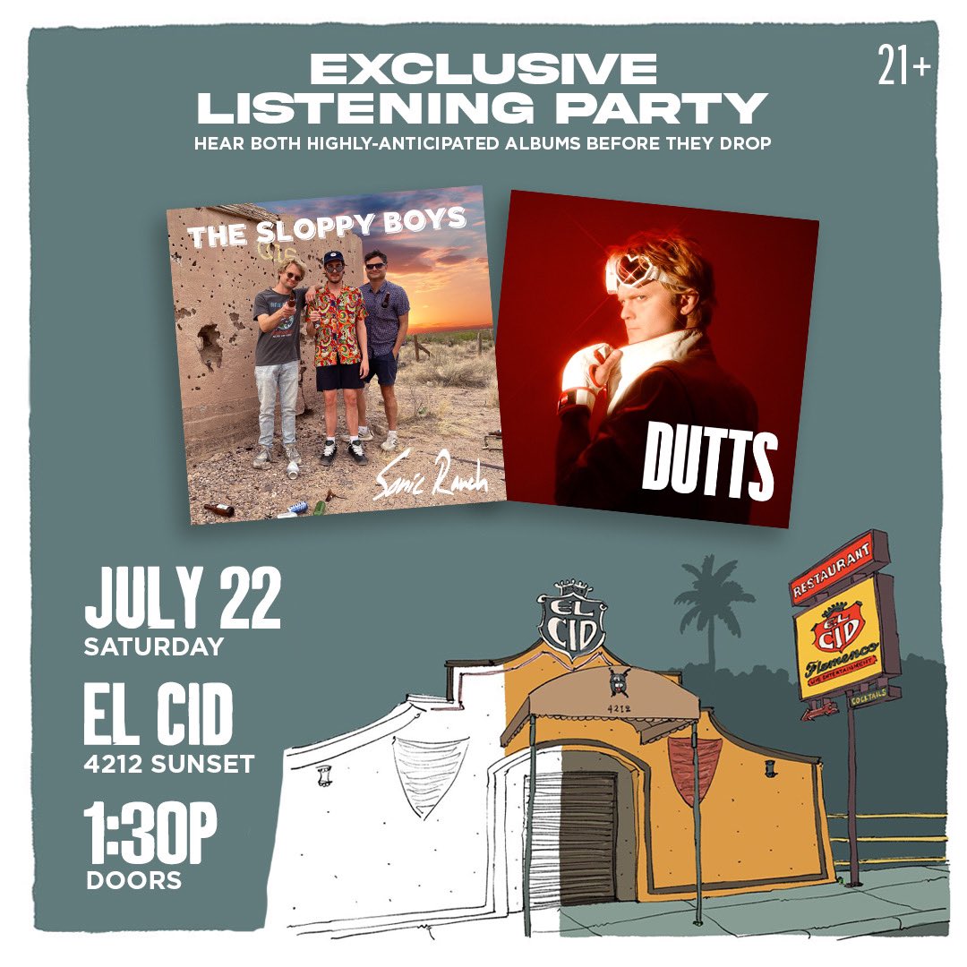 The Sloppy Boys 📀 on Twitter "💥 Los Angeles 💥 Saturday July 22nd at