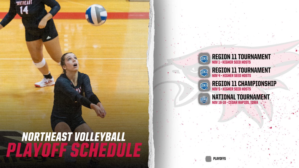 NortheastCCVB's tweet photo. 𝘝𝘖𝘓𝘓𝘌𝘠𝘉𝘈𝘓𝘓 𝘚𝘊𝘏𝘌𝘋𝘜𝘓𝘌 

An experienced group of returners mixed with an exciting group of newcomers should make for tons of fun at the Cox Activities Center this season!

🗓️

#GoHawks 🔴⚪️🏐 https://t.co/XBEwAtpoMt