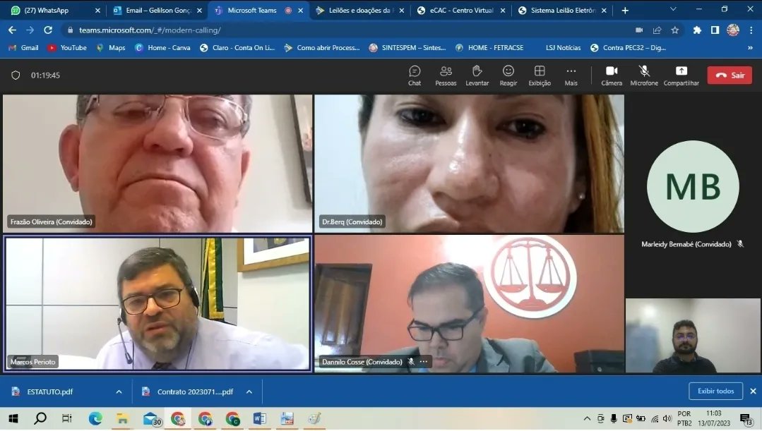 FETRACSE2's tweet photo. A Força Sindical/MA é FETRACSE tiveram reunião agora pouco com o Secretário de Relações do Trabalho do Ministério do Trabalho e Emprego (SRT/MTE), Marcos Perioto, sobre o registro sindical e custeio sindical. https://t.co/95o220N6H1