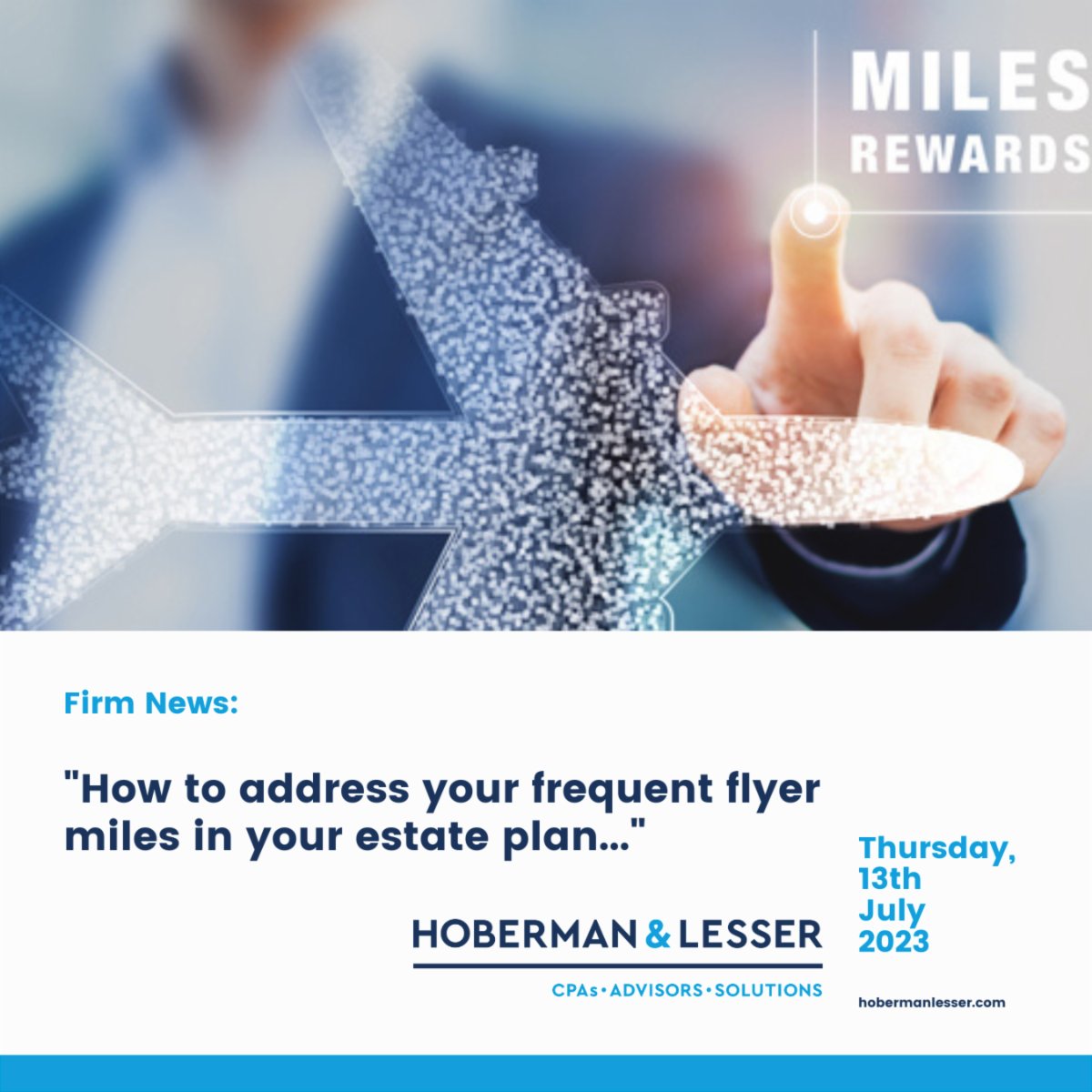 Hoberman & Lesser CPAs, LLP tweet media