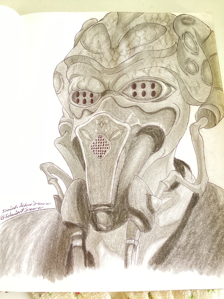 jelaniartspence's tweet photo. Drawing ✍🏾 (Star Wars The Clone Wars)
Jedi knight master “Pol Koon”
#art #artist #drawing #drawingart #starwars #jedi #starwarstheclonewars #plokoon #plo #starwarsdrawing
(Like, comment and share) https://t.co/TY6ko8DPqO