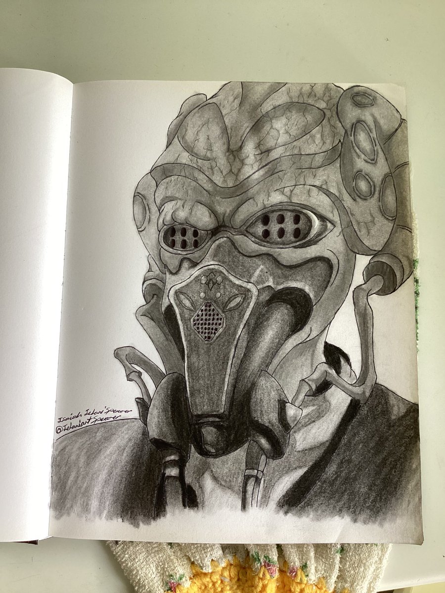 jelaniartspence's tweet photo. Drawing ✍🏾 (Star Wars The Clone Wars)
Jedi knight master “Pol Koon”
#art #artist #drawing #drawingart #starwars #jedi #starwarstheclonewars #plokoon #plo #starwarsdrawing
(Like, comment and share) https://t.co/TY6ko8DPqO