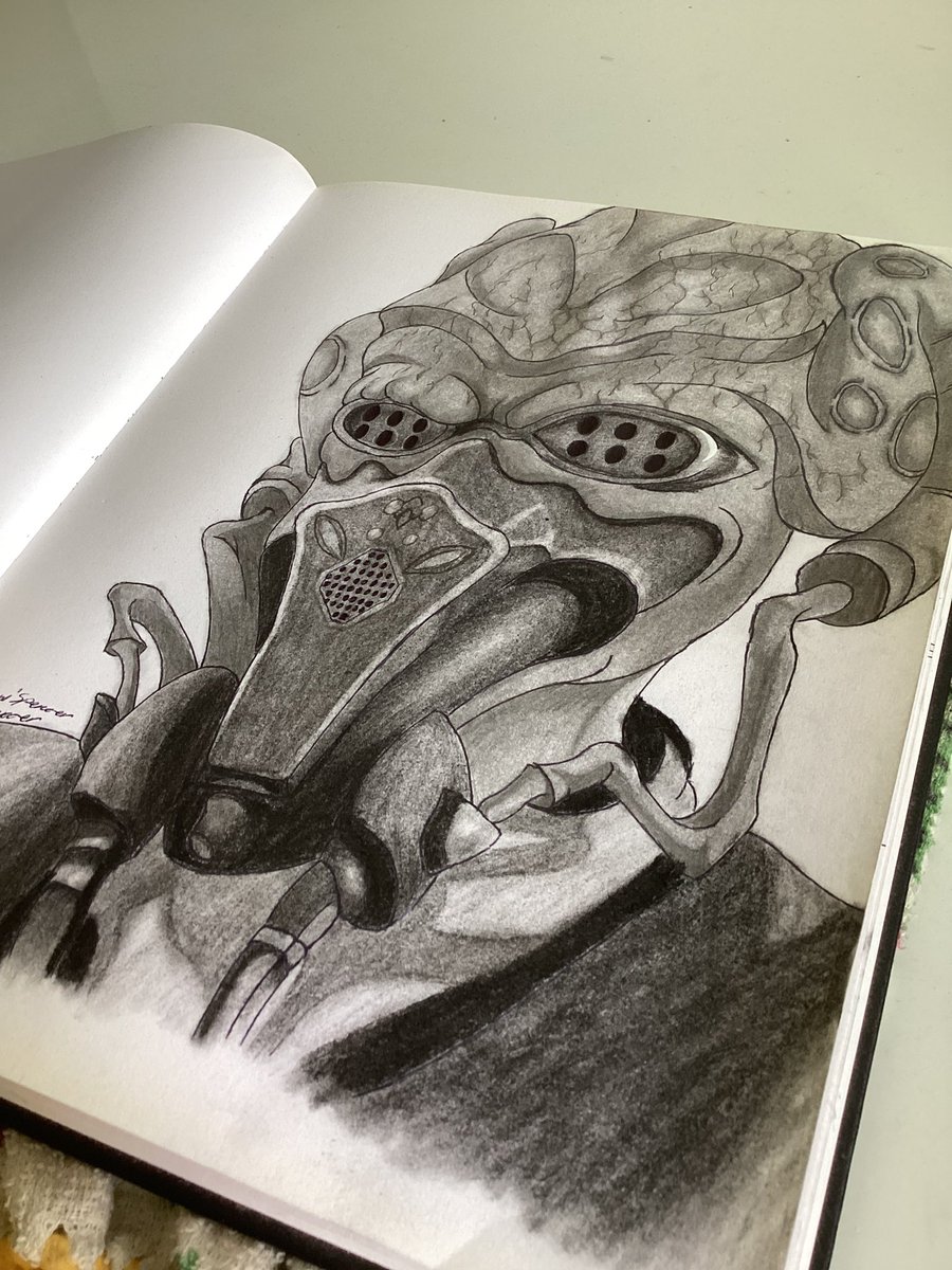 jelaniartspence's tweet photo. Drawing ✍🏾 (Star Wars The Clone Wars)
Jedi knight master “Pol Koon”
#art #artist #drawing #drawingart #starwars #jedi #starwarstheclonewars #plokoon #plo #starwarsdrawing
(Like, comment and share) https://t.co/TY6ko8DPqO