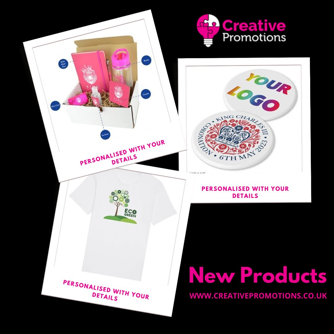 creativepromouk's tweet image. New Products available over at our website❗

Browse HERE: ecs.page.link/TBXfy

#CreativePromotions #PromotionalGitfs #PersonalisedGifts #PocketGifts #Gifts #Bags #PlasticBags #Mugs #Clothing #BespokeClothing #PrintServices #Keyrings #Magnets