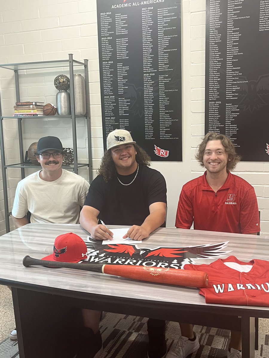 Congratulations to our very own <a href="/KornettiZak/">Zak_Kornetti</a> for committing to Rochester University yesterday! Zak was an amazing player and leader for our program. Wish nothing but the best for him and his family!