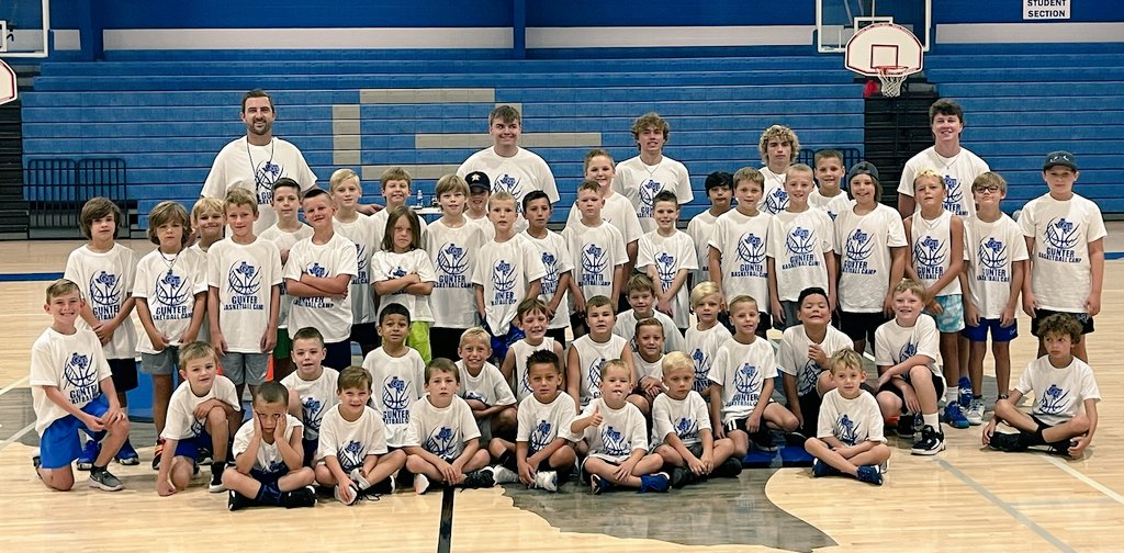 Gunter 🐯 🏀 Camp is in the books!! These kids are amazing!! What a fun week!!

Keep working!! 

#OwnTheFuture