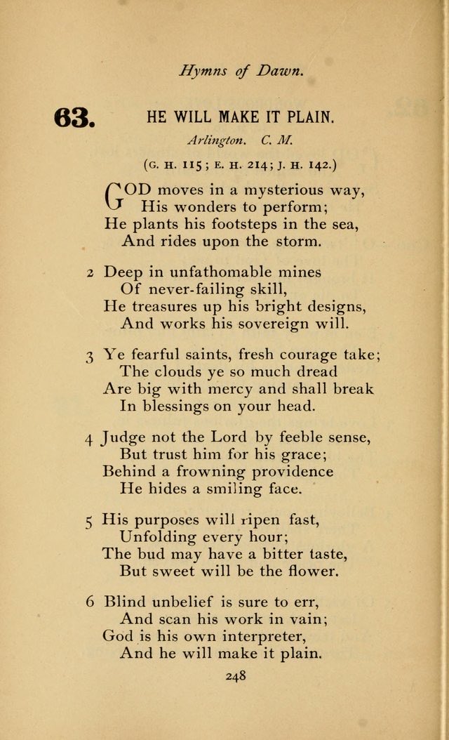 The full poem of “God moves in a mysterious way…”
#hymnstagramm #williamcowper