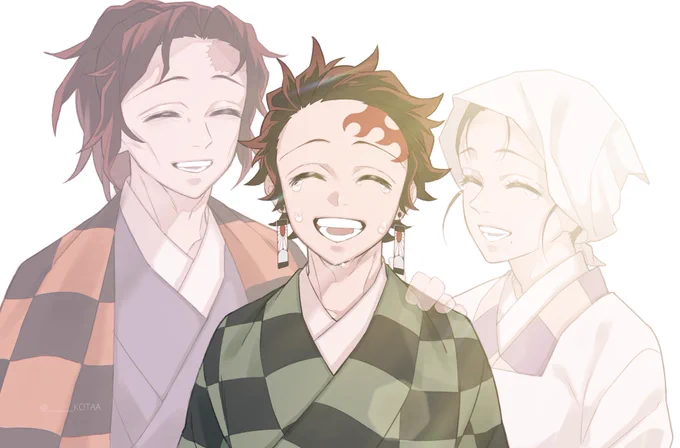 おめでとう!(再掲) #竈門炭治郎誕生祭2023 #竈門炭治郎誕生祭2023