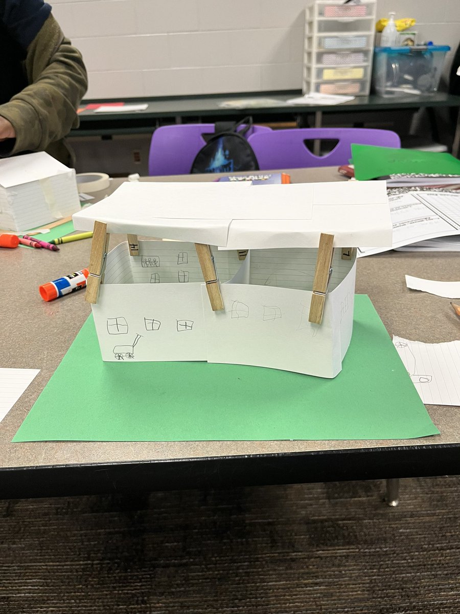 MrsReid18's tweet photo. Steam fun during summer school designing dream houses after reading If I Built a House https://t.co/2lelwVLOJg