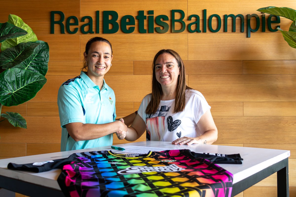 🆕 𝗢𝗙𝗜𝗖𝗜𝗔𝗟 I FICHAJE 📝
Paula Vizoso es nueva jugadora de la
@RealBetisFem
La ex del Atlético @pvizoso13 llega al Betis

#LigaF #futfem