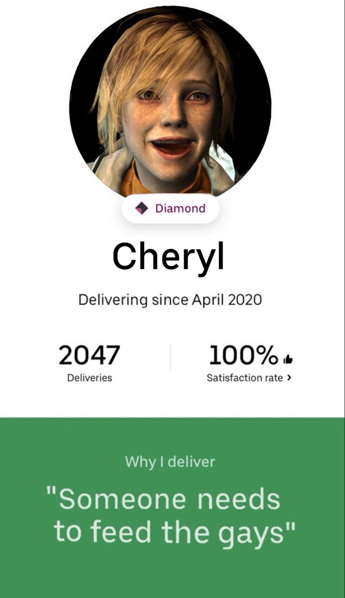 I JUST ORDERED UBER EATS AND MY DRIVER ????????????