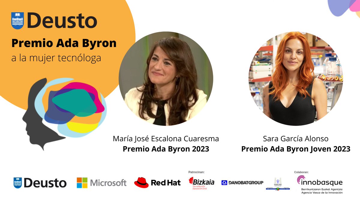 txesalaespada's tweet photo. 🧑🚀👩🔬👩🏫👩🎓👩⚕️
#PremioAdaByron #Mujer #Ciencia
🟣 En la entrega del Premio Ada Byron a la Mujer Tecnóloga, que ha reconocido a María José Escalona y a Sara García Alonso.
@astro_sara @mjescalonac
#AdaByron #womenintech #WomenInScience #ForoTech #InspiraSTEAM
@deusto @MujerTekSpace https://t.co/1zxrjBIZGp
