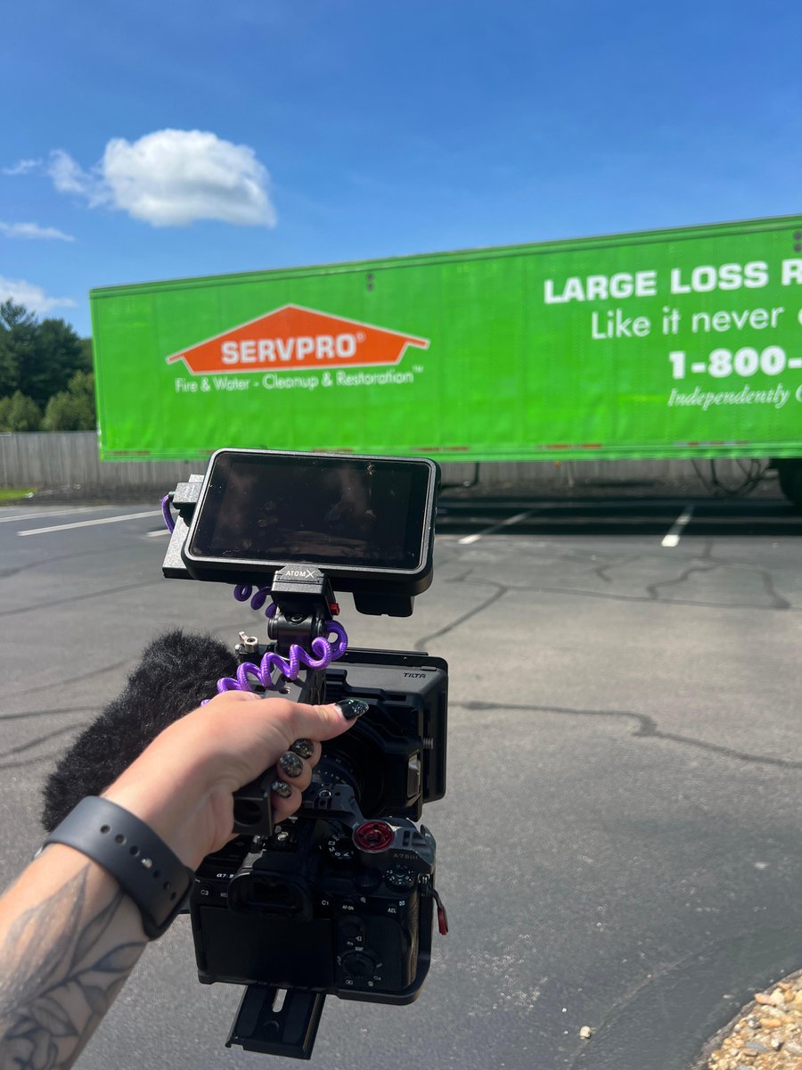 CandS_Insurance's tweet photo. Another excellent customer testimonial video shoot! We spent the day learning all about restoration services from our friends at Servpro. Thanks to Joe, Rick, Jay, and Debbie for your time! 

#customertestimonial #commercialinsurance #insuranceagency #videomarketing https://t.co/oK2XT6p8b9