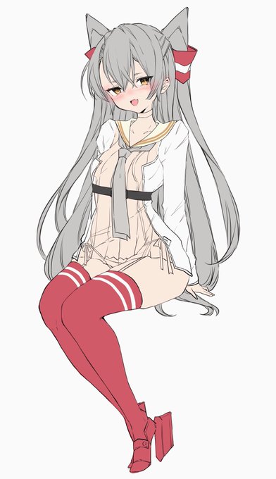 改ニ天津風のアクスタ絵とちゅう、多分かあいい❣️ 