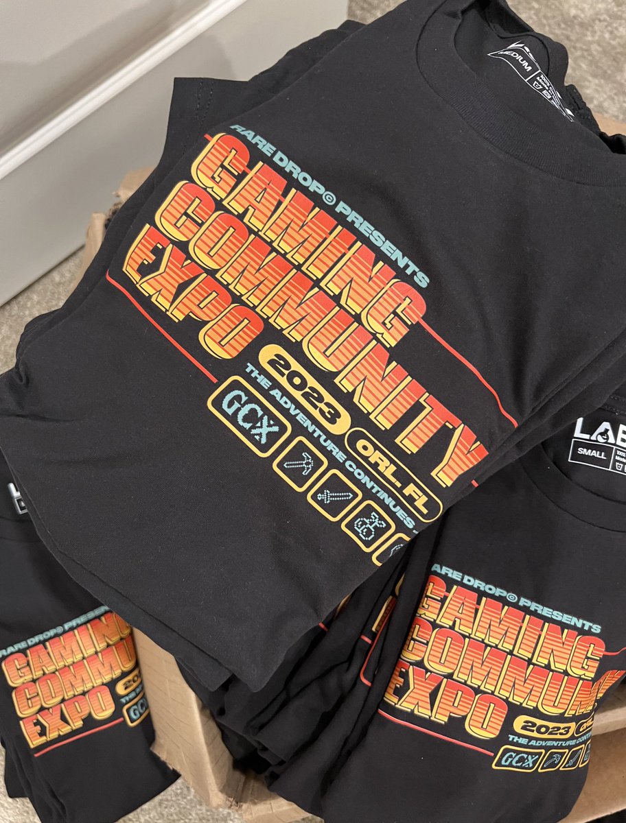 Pre-order is open for <a href="/GCXEvent/">GCX</a> merch!

shoplab77.co/collections/gcx

Extended sizes (5/6X and LT-4XT) are pre-order exclusive, but pre order also guarantees your size/style choices! 

Use discount code PICKUPATGCX to pick up for free at the event.