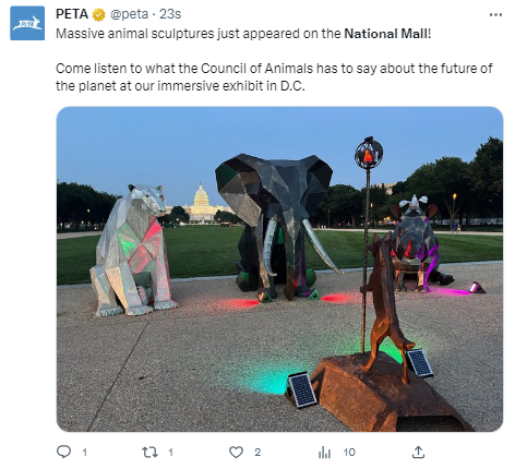 PETA_Kills's tweet photo. What would the 'Council of Animals' have to say about PETA euthanizing tens of thousands of pets? https://t.co/LTJjqQ2PLJ https://t.co/utUhNkpDLC