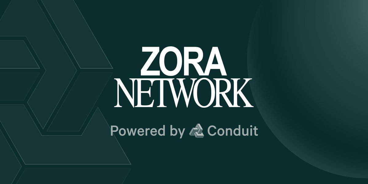 How Zora Network Shipped to Mainnet in 4 Weeks More on @ourZora’s collaboration with @conduitxyz, the only self-serve RaaS platform on the market 👇