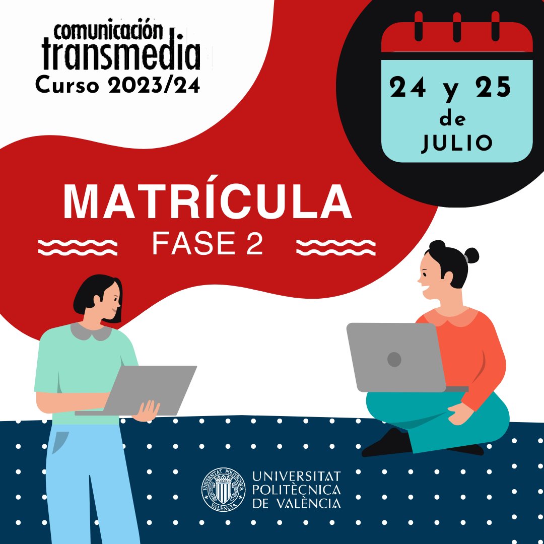 Máster en Comunicación Transmedia 🤳 tweet media
