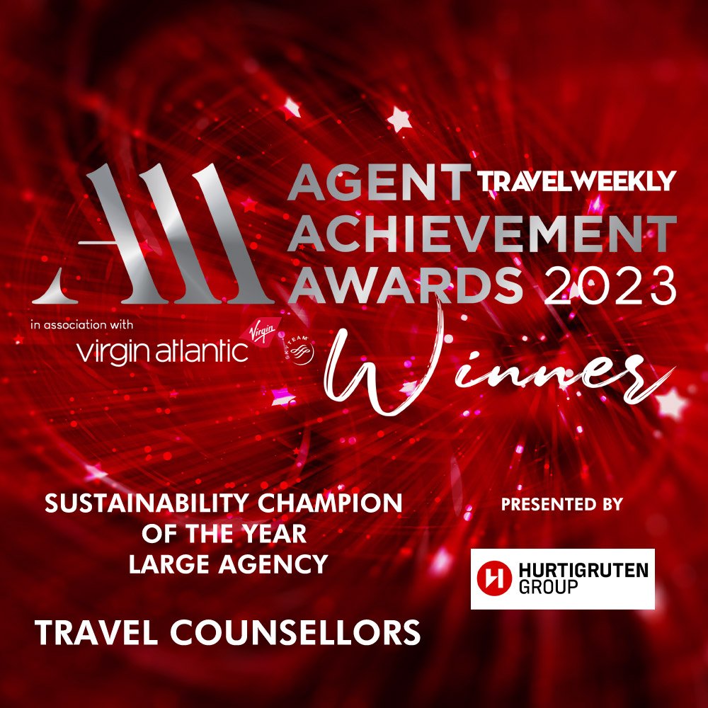 travelweekly's tweet image. Huge congratulations to Travel Counsellors! 

Winner of Sustainability Champion Of The Year, Large Agency at the Agent Achievement Awards 2023.

#TWAAAs @TCworldwide