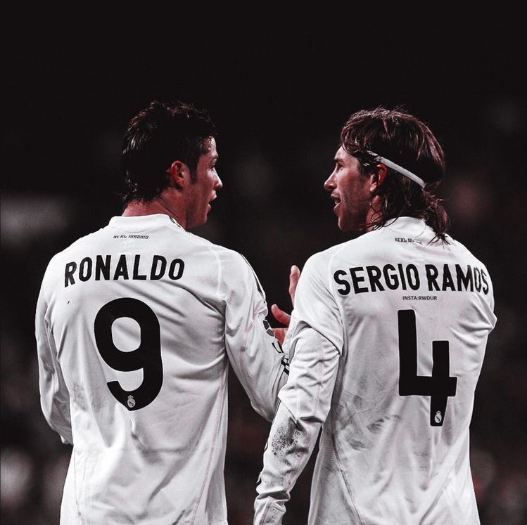 XavsFutbol's tweet photo. Friendly reminder that Cristiano Ronaldo and Sergio Ramos are two all time greats who will forever and always be mentioned in the history books of not only Real Madrid, but football as a whole. Life was calm and relaxed with them on the pitch. https://t.co/Uv4tBT4oEQ