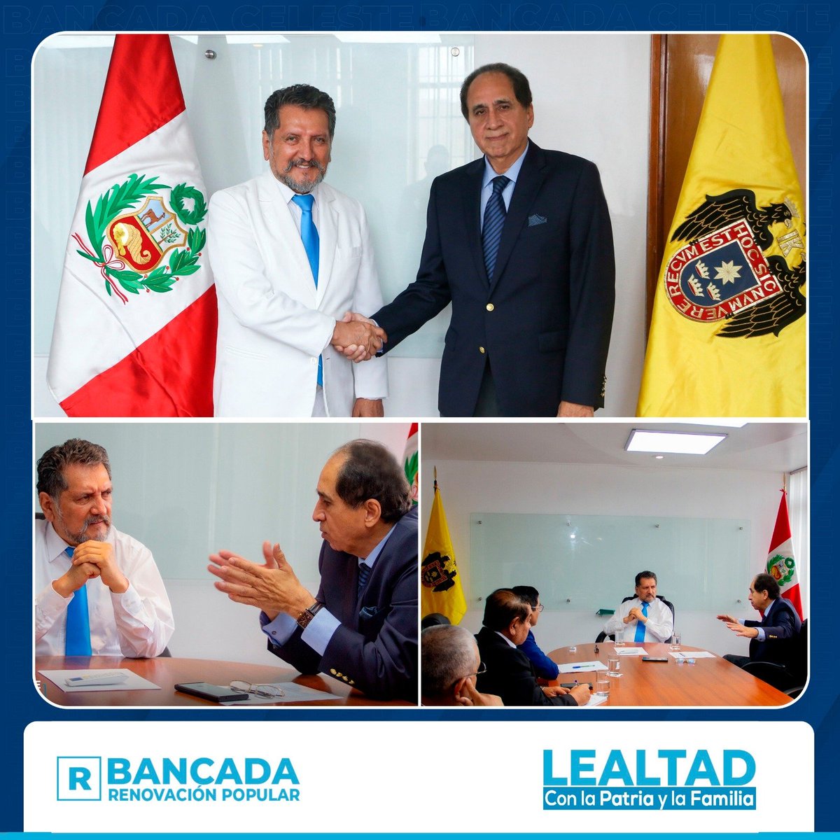 BancadaHD's tweet photo. Nuestro congresista representante de los peruanos en el exterior, Jorge Zeballos, solicitó al presidente de #SISOL se atienda a los peruanos que residen en el extranjero y sus familiares, que no cuenten con seguro médico o no tiene acceso al SIS, cuando se encuentren en suelo peruano.
#BancadaCeleste
