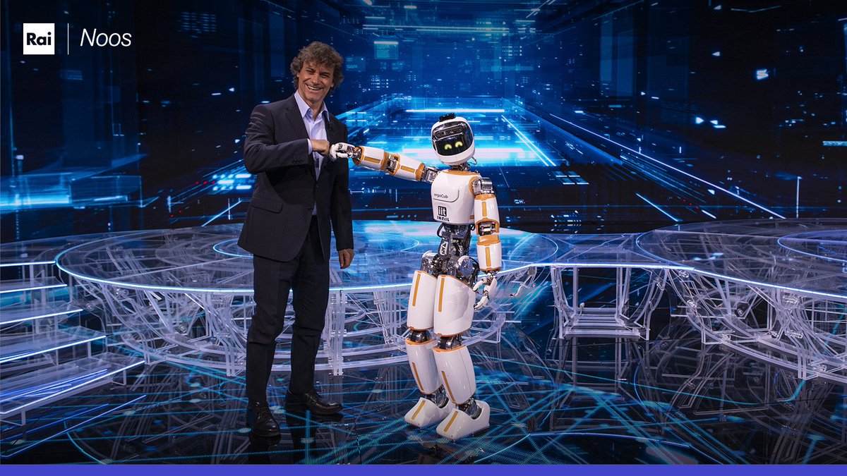 Un ospite speciale di @AlbertoAngela. L'Avatar Robotico di <a href="/IITalk/">IIT</a> è in grado di compiere quasi tutti i movimenti di un essere umano, da quelli più difficili e potenzialmente pericolosi, a quelli più semplici come portare un caffè. 
Stasera #13luglio ore 21:25 su #Rai1 #Noos