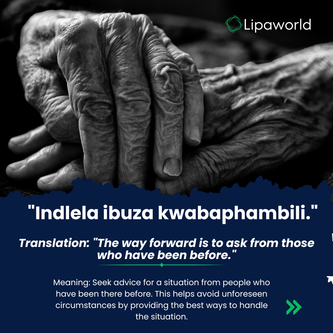 JoinLipaworld's tweet photo. African proverbs ignite profound conversations, weaving words of timeless wisdom that’s passed down to generations across the diaspora. 🌍
#ZuluProverbs #AfricanProverbs #Community #Zulu #ThisisAfrica #MamaAfrica #Africa #Safas #SafasAbroad #SouthAfrica #Sama28 #LipaWorld https://t.co/N2THJEy73A