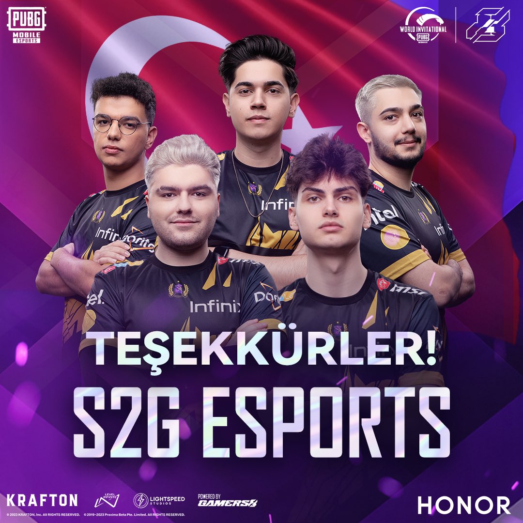 pubgm_espor_tr's tweet image. PMWI 2023 Allstars Aşaması sona erdi!✔️

Temsilcimiz @s2gespor bu aşamayı 9. sırada tamamlayarak Ana Turnuva’ya yükselemedi! 😔

Türk bayrağını global arenada temsil eden S2G‘ye yürekten teşekkürlerimizi sunuyoruz! Elinize sağlık çocuklar! 🙏🏻 

#PUBGMOBILE #PMWI2022 #ÜçlemeZamanı