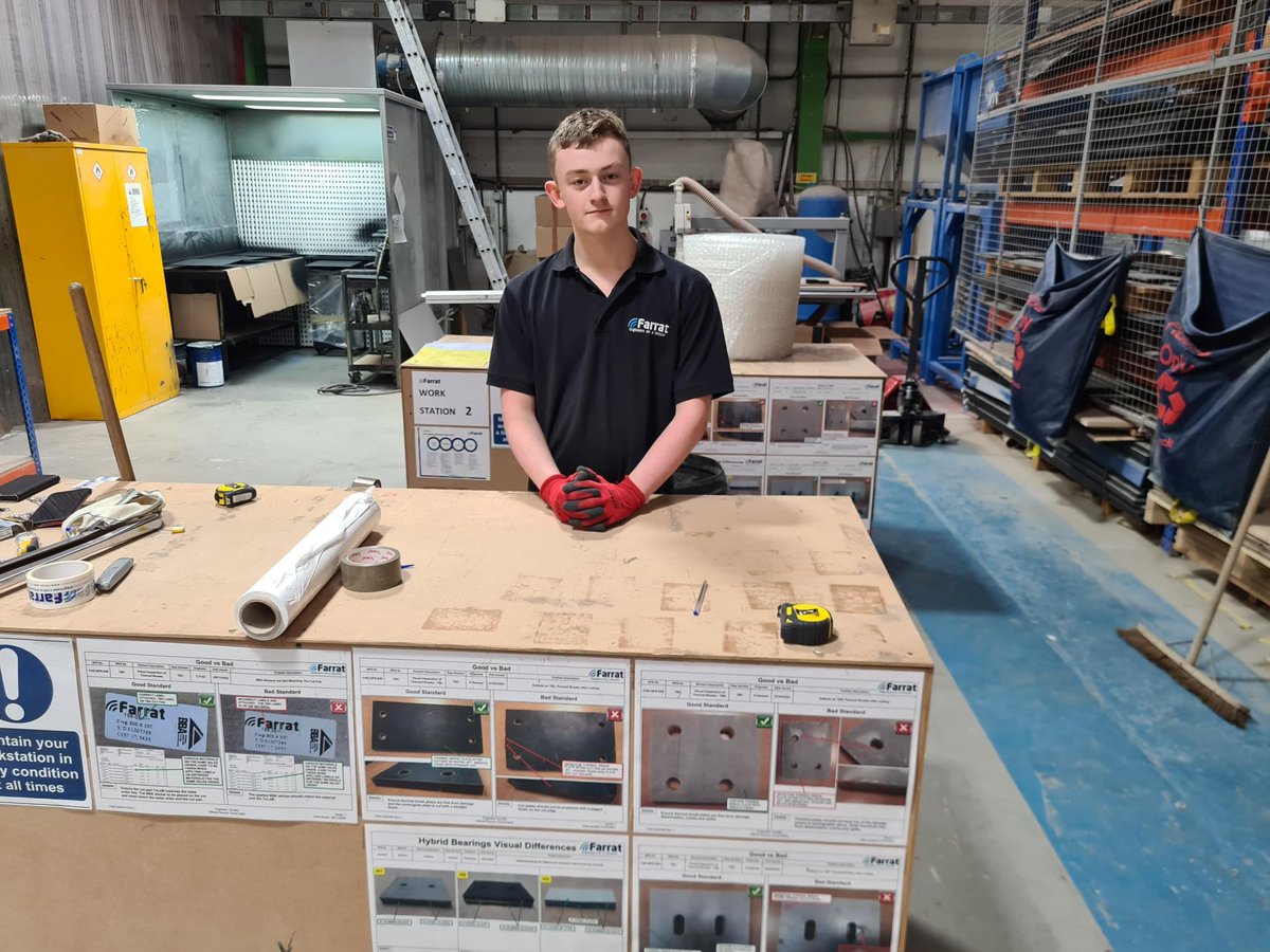 Farrat_Isolevel's tweet photo. As we celebrate World Youth Skills Day tomorrow, here are 3 of our outstanding students who are currently taking part in a variety of work placements with us here at Farrat. We’re proud to provide hands-on opportunities. #engineersonamission #beyondthejob #worldyouthskillsday https://t.co/SxAJXO49si